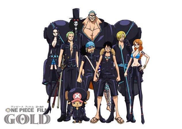 One Piece Film Gold All character designs